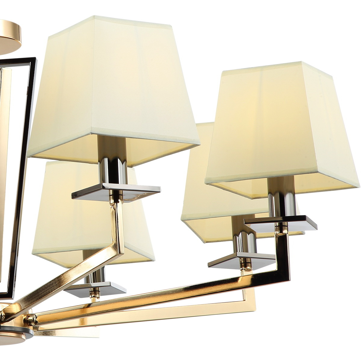 Люстра на штанге Illumico IL6173-8PC-17 BK GD