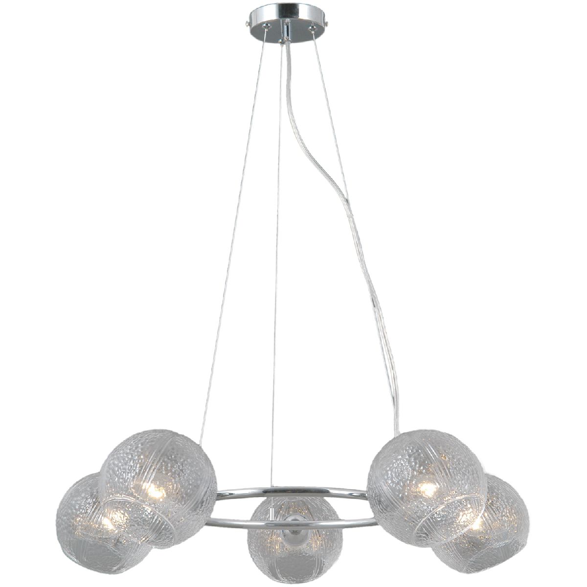 Подвесная люстра Illumico IL0728-5PSQ-24 CR ARIES