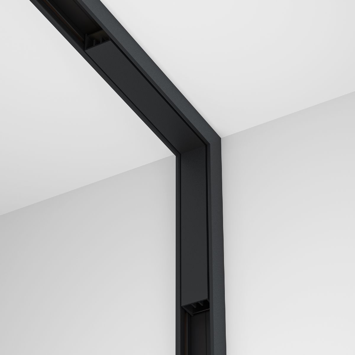 Коннектор питания угловой внутренний Maytoni Basity TRA172ICPC-1B