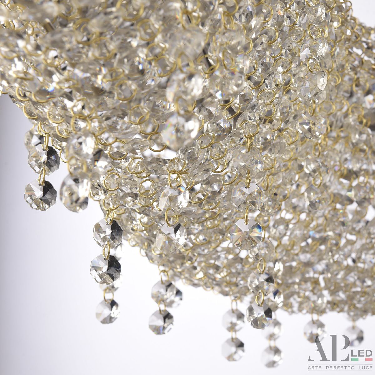 Подвесная люстра Arte Perfetto Luce Rimini S504.0.80.B.4000.Gold