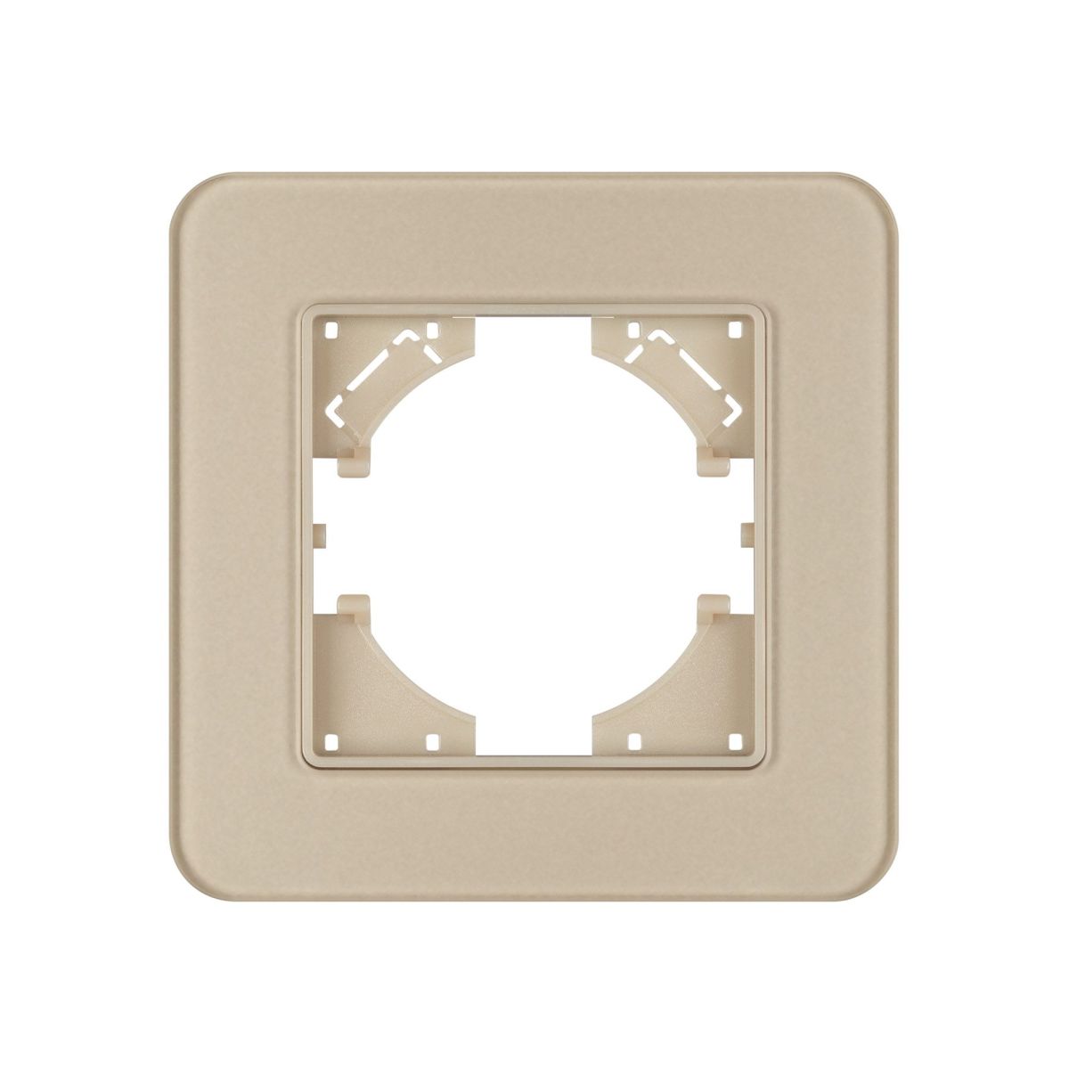 Рамка стеклянная на 1 пост Arlight FRM-OMALI-SFGS-1-GD 049679