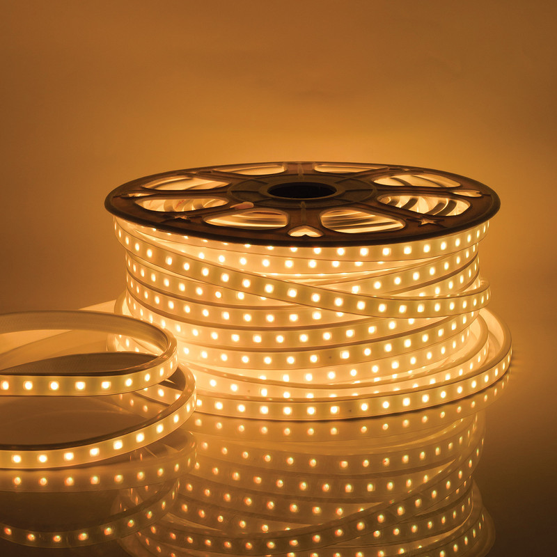 Светодиодная лента Apeyron Стандарт 220В 5050 12Вт/м RGB 50м IP65 17-48