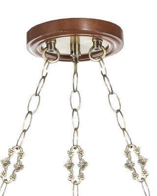 Подвесная люстра Lumien Hall Аста 1022/6H-CBR-GRGN