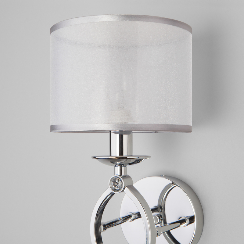 Настенный светильник Eurosvet Fabiola 60109/1 хром