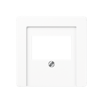 Накладка розетки TAE, моно-/стерео аудио розетки Jung A569PLTWW