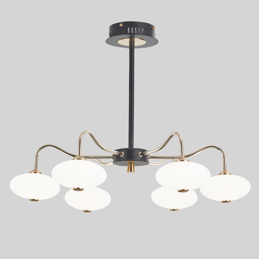 Люстра на штанге Arte Milano Neapolis 273908/6 BK/GD