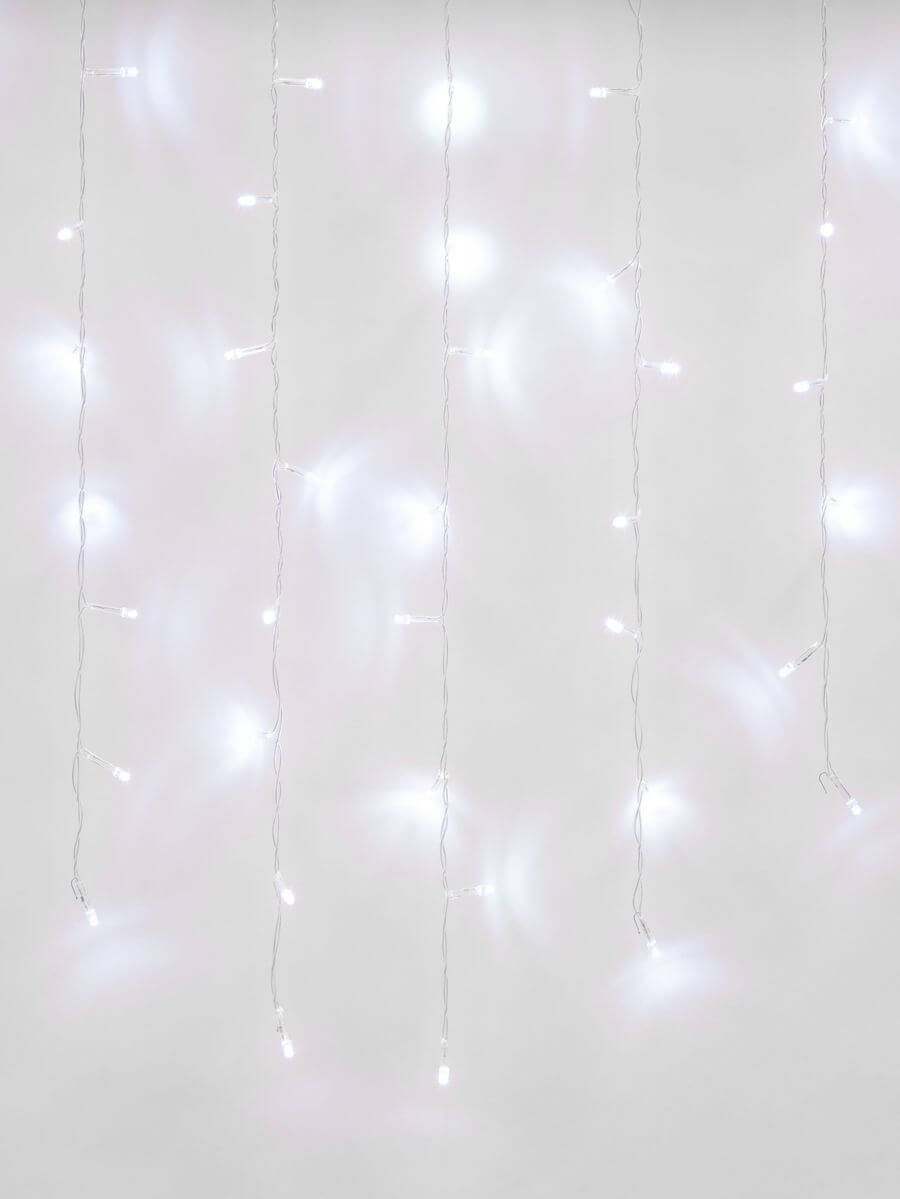 Светодиодная гирлянда (06738) Uniel занавес 220V белый ULD-C1515-160/DTA White IP20