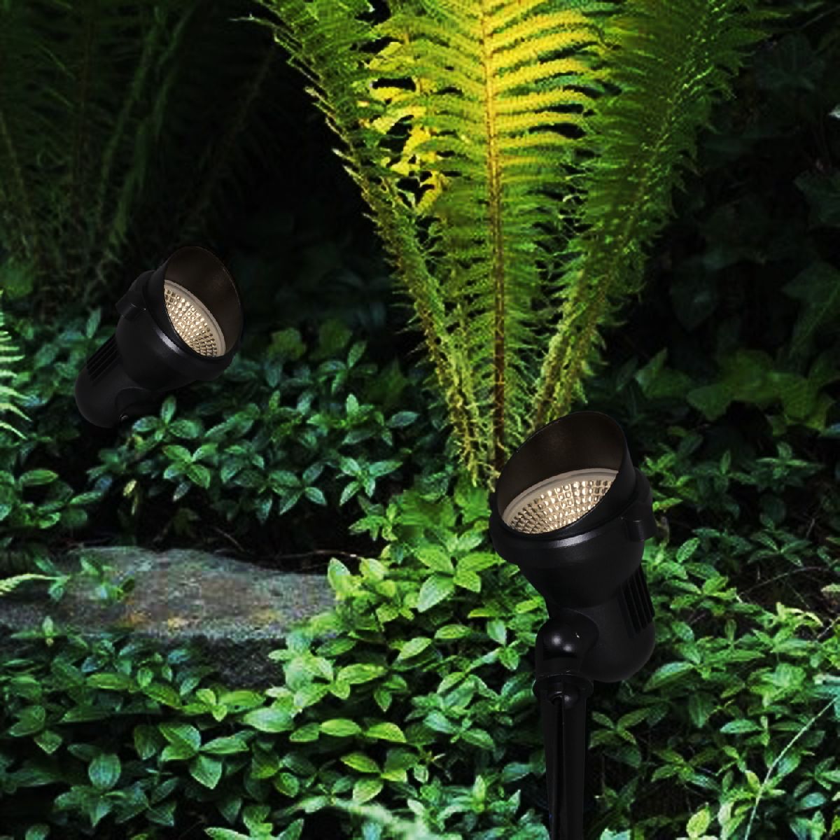 Грунтовый светильник Reluce 09401-0.7-001U LED7W BK