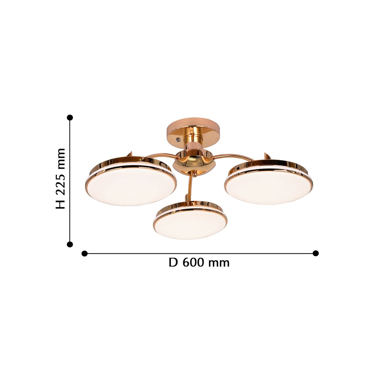 Потолочная светодиодная люстра F-Promo Ledante 2473-3P