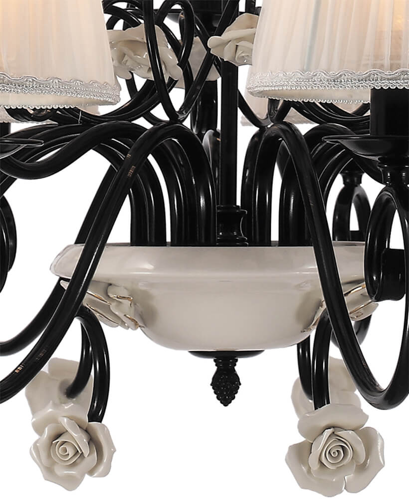 Подвесная люстра Lumien Hall Летисия H17079/15GBK