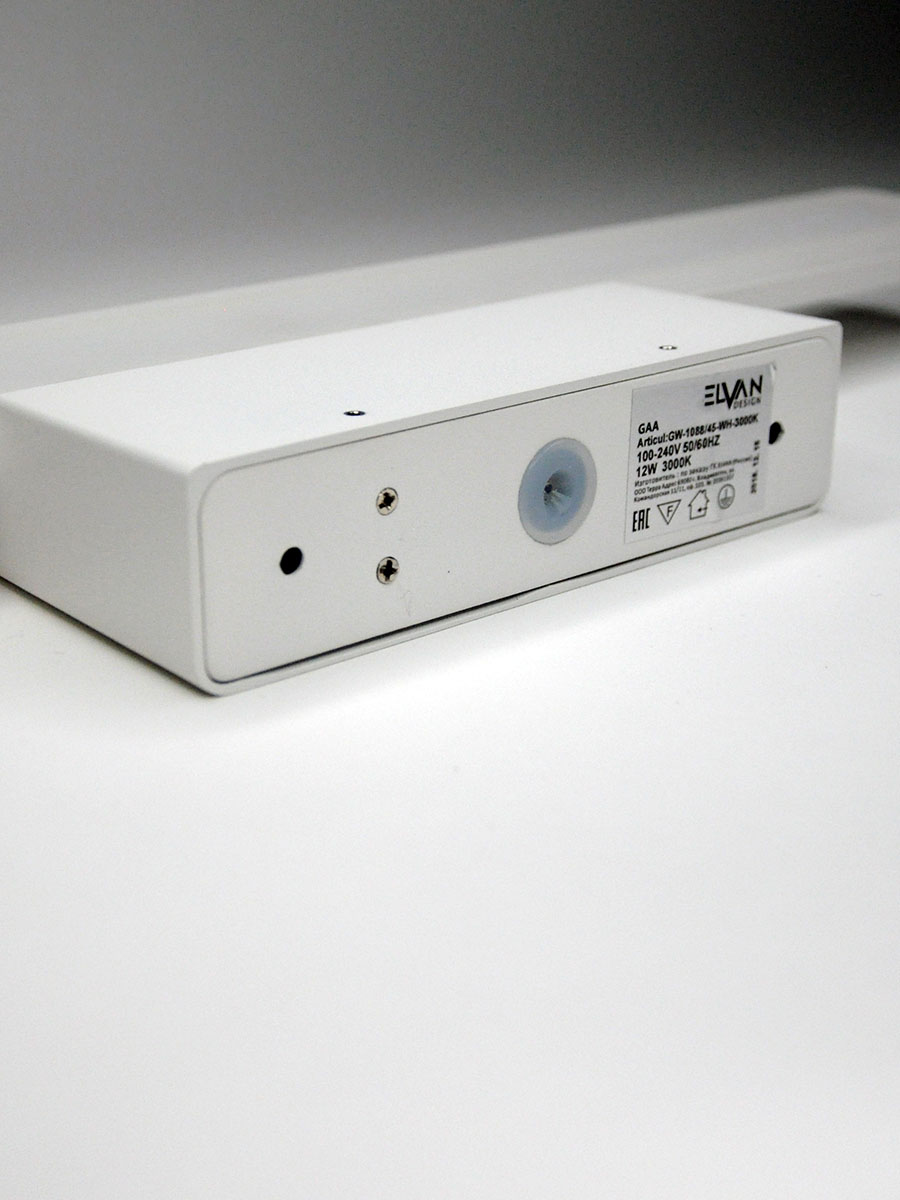 Подсветка для картин Elvan GW-1088/45-12W-WW-Wh