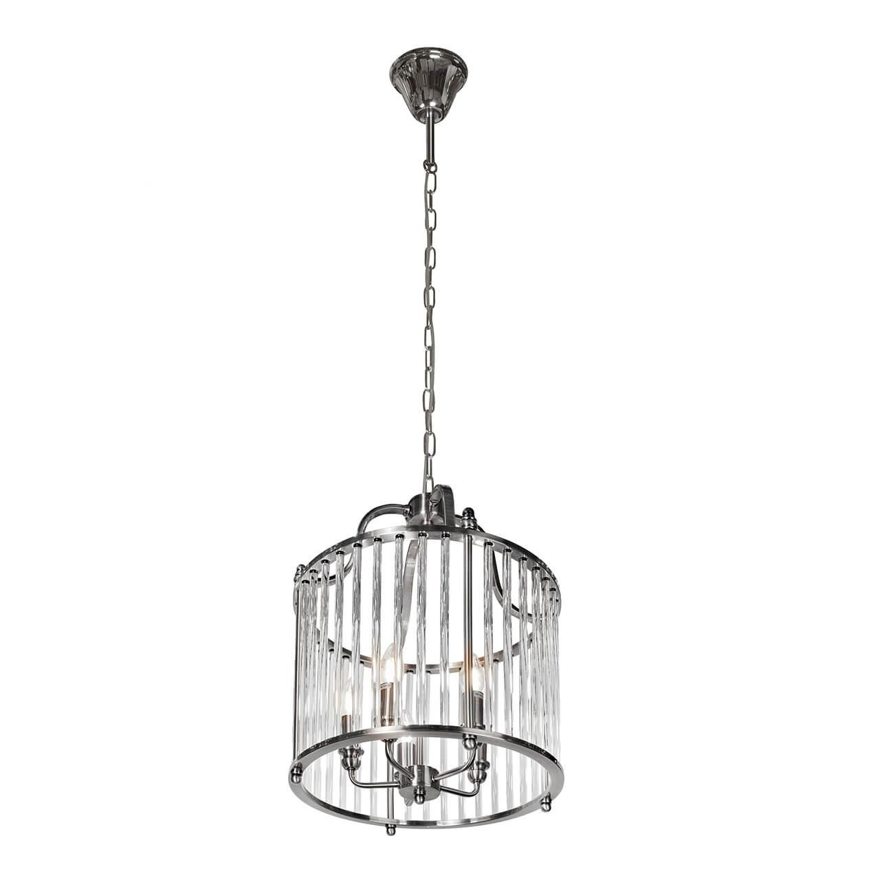 Подвесная люстра iLamp Qeens P2437-5 Nickel