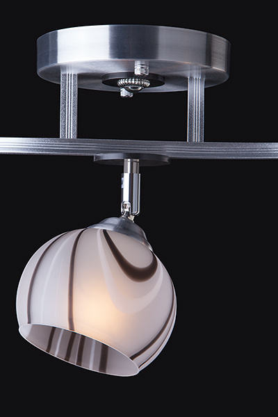 Спот Eurosvet 9643/3 алюминий/белый