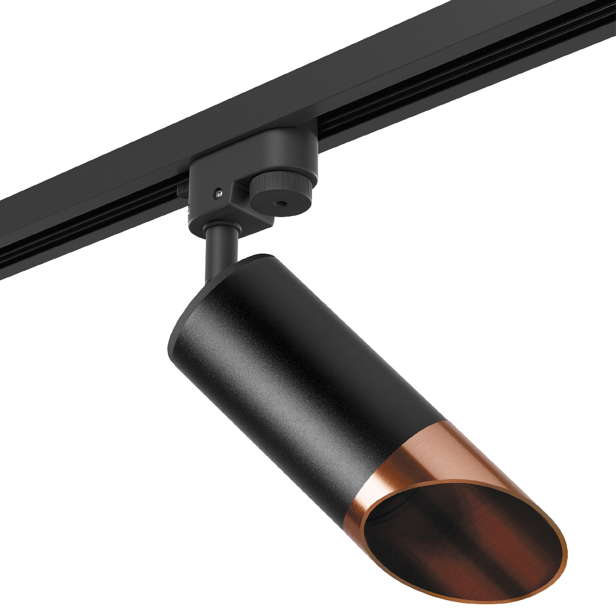 Трековый светильник Lightstar Rullo R1T437130 (214437+592057+201430)