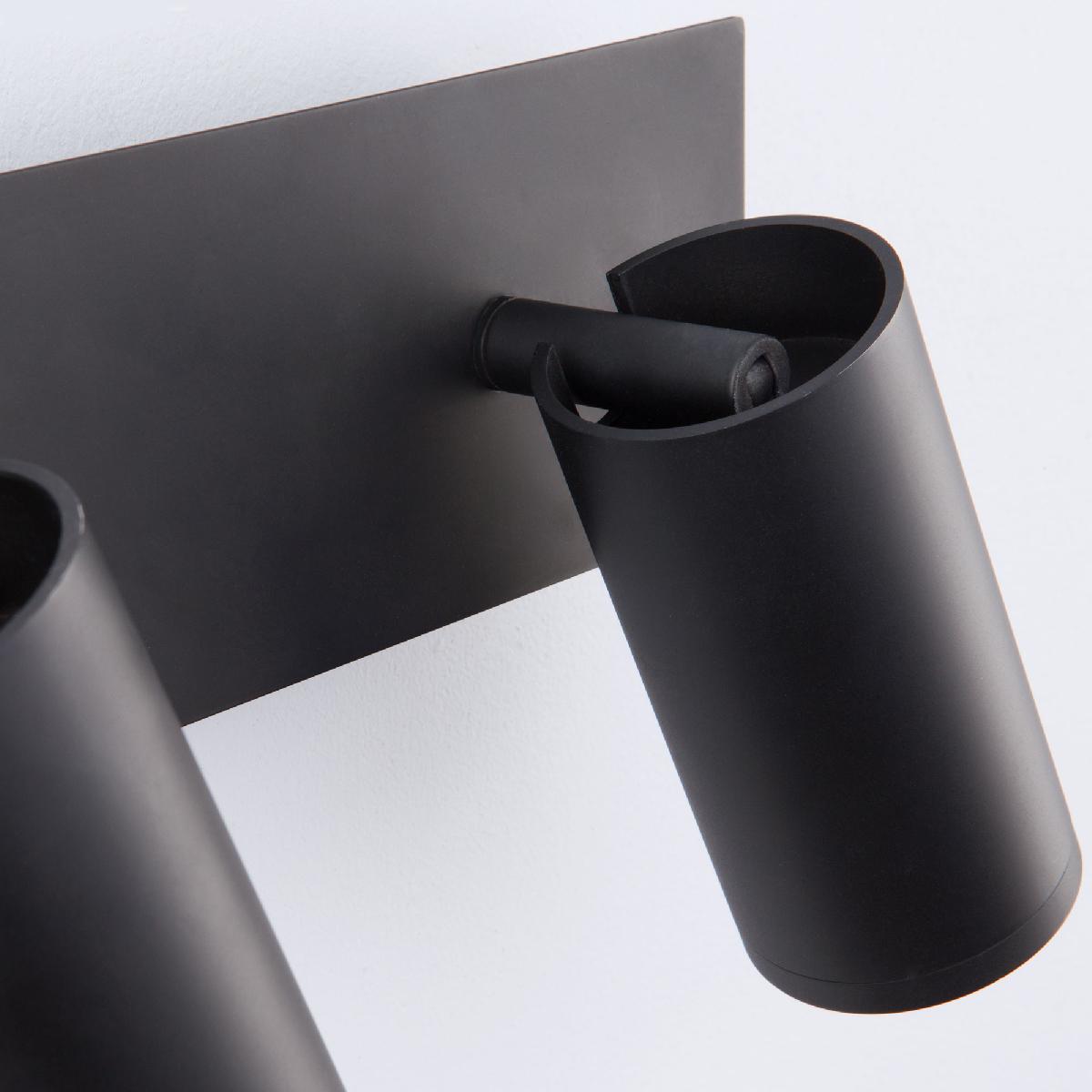 Настенный светодиодный светильник Eurosvet Fleur 20066/3 LED черный/золото