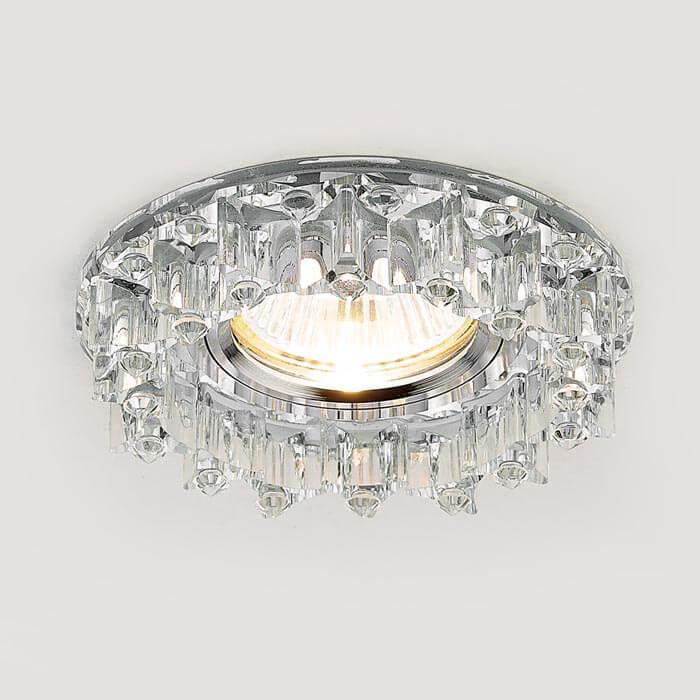 Встраиваемый светильник Ambrella Light Crystal K370 CH