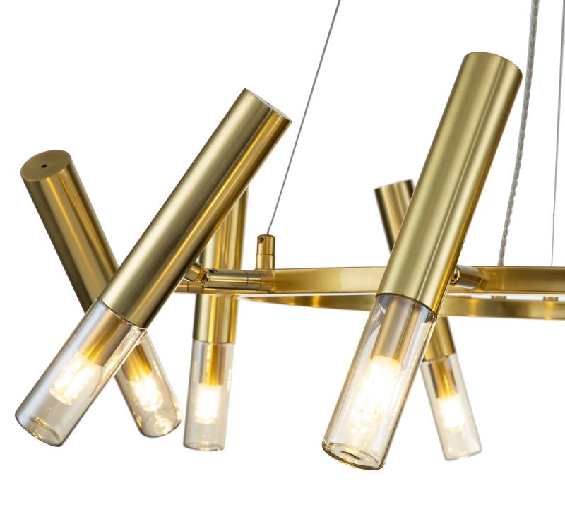 Подвесная люстра Indigo Sigaro 13006/10P Gold V000232