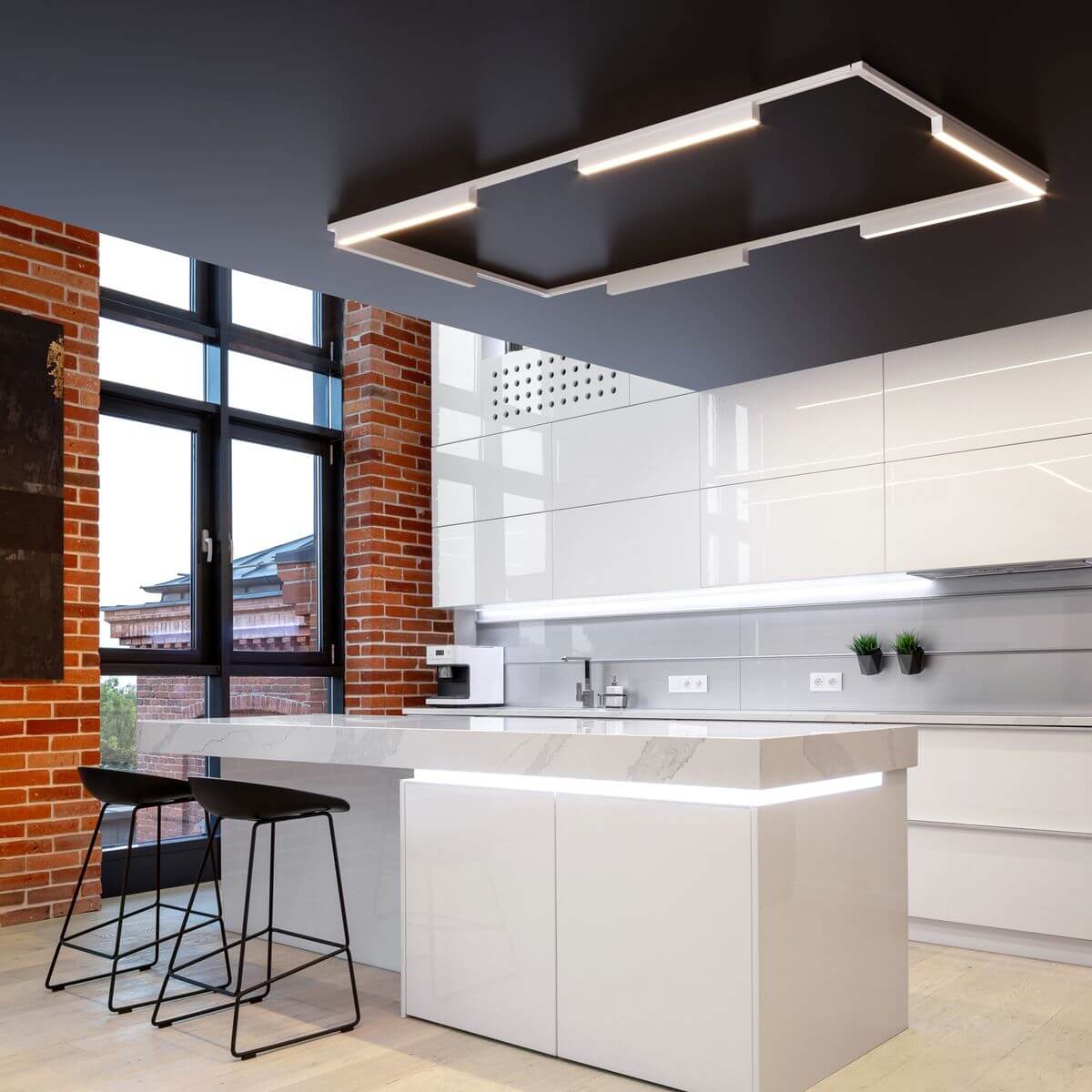 Трековый светильник Elektrostandard X-Line белый матовый 4690389161575