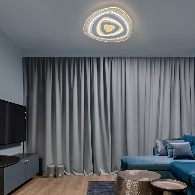 Потолочный светодиодный светильник Eurosvet Freeze 90208/1 белый