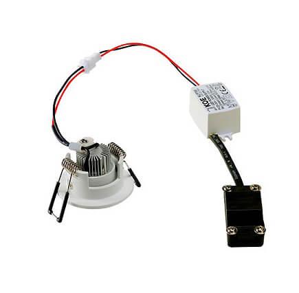 Встраиваемый светодиодный светильник SLV New Tria Mini DL Round Set 113970