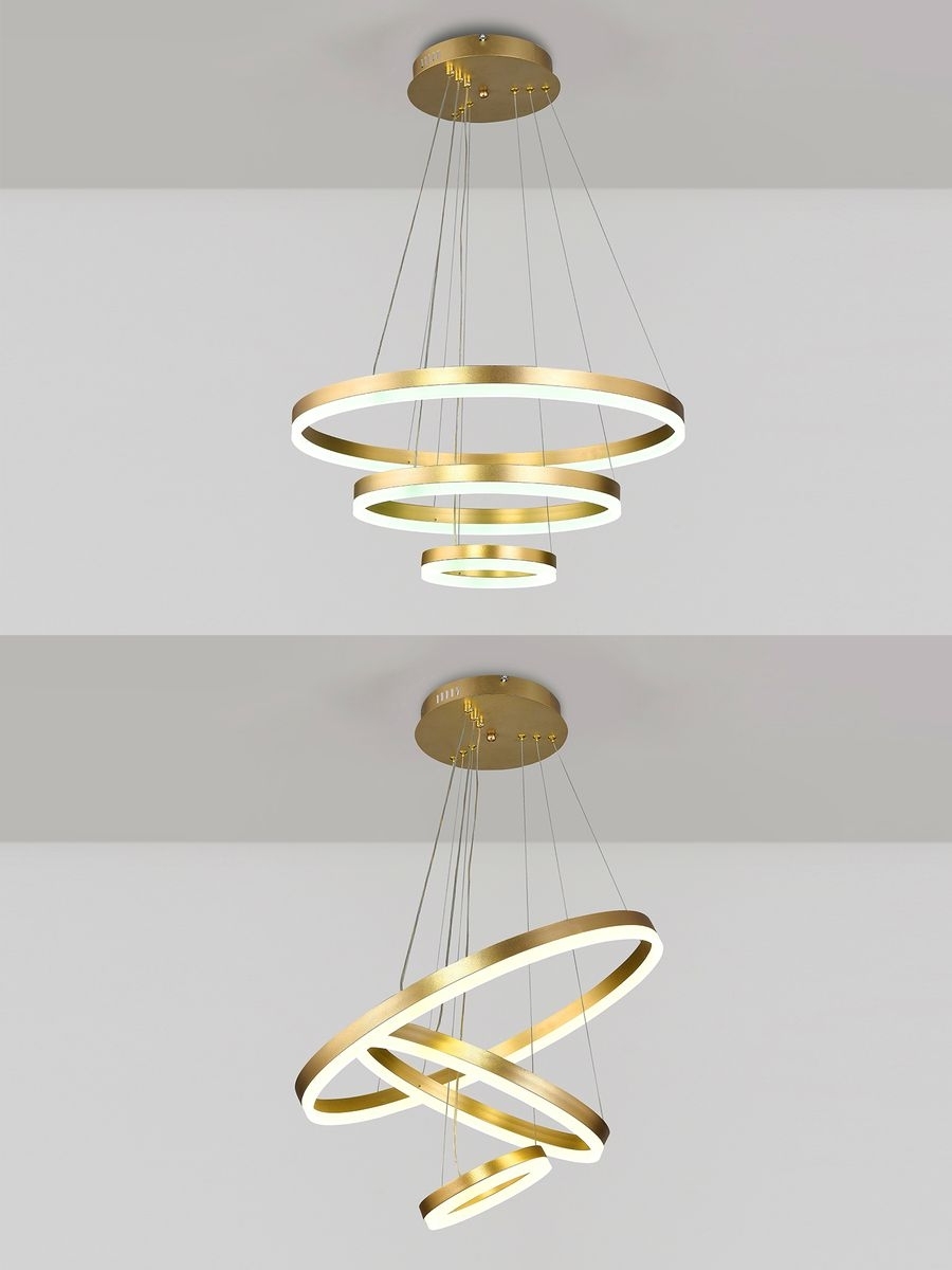 Подвесная люстра Natali Kovaltseva Oreol HIGH-TECH LED LAMPS 82042