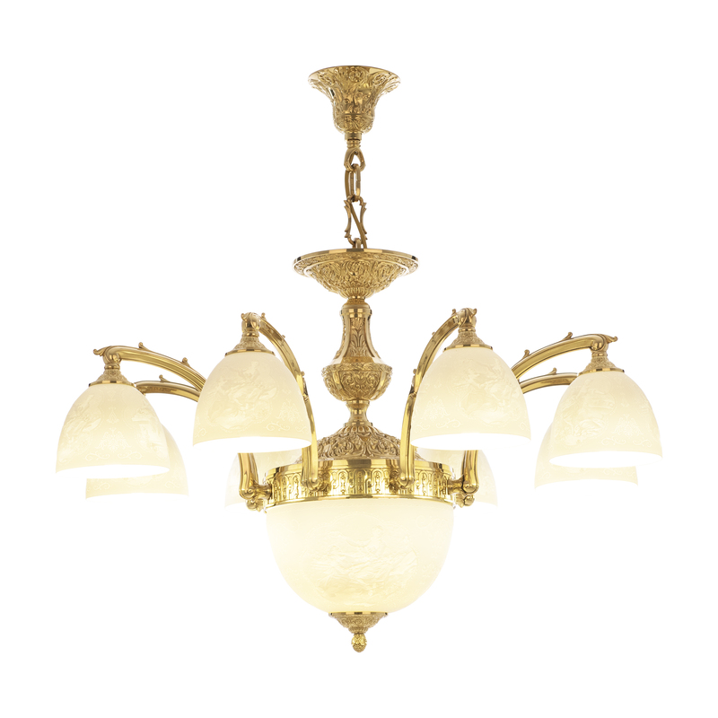 Подвесная люстра Bohemia Ivele Crystal Verona 72211P/8/210 G P1 D Pair