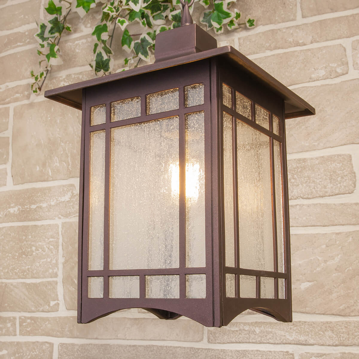 Уличный подвесной светильник Elektrostandard Vela H кофейное золото GL 1019H 4690389136023