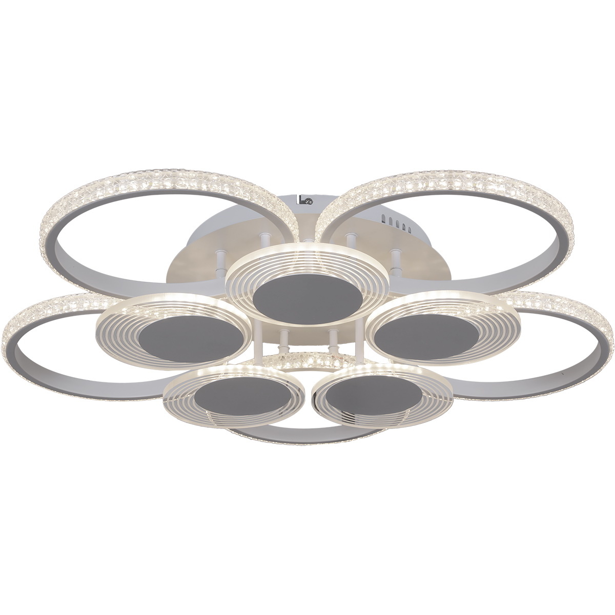 Потолочная люстра Reluce 05883-0.3-5+5C WH