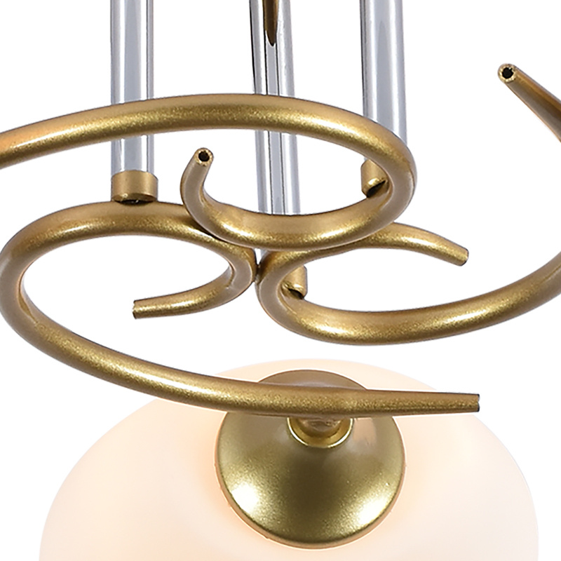 Люстра на штанге Reluce 01252-0.3-03 GD+CR