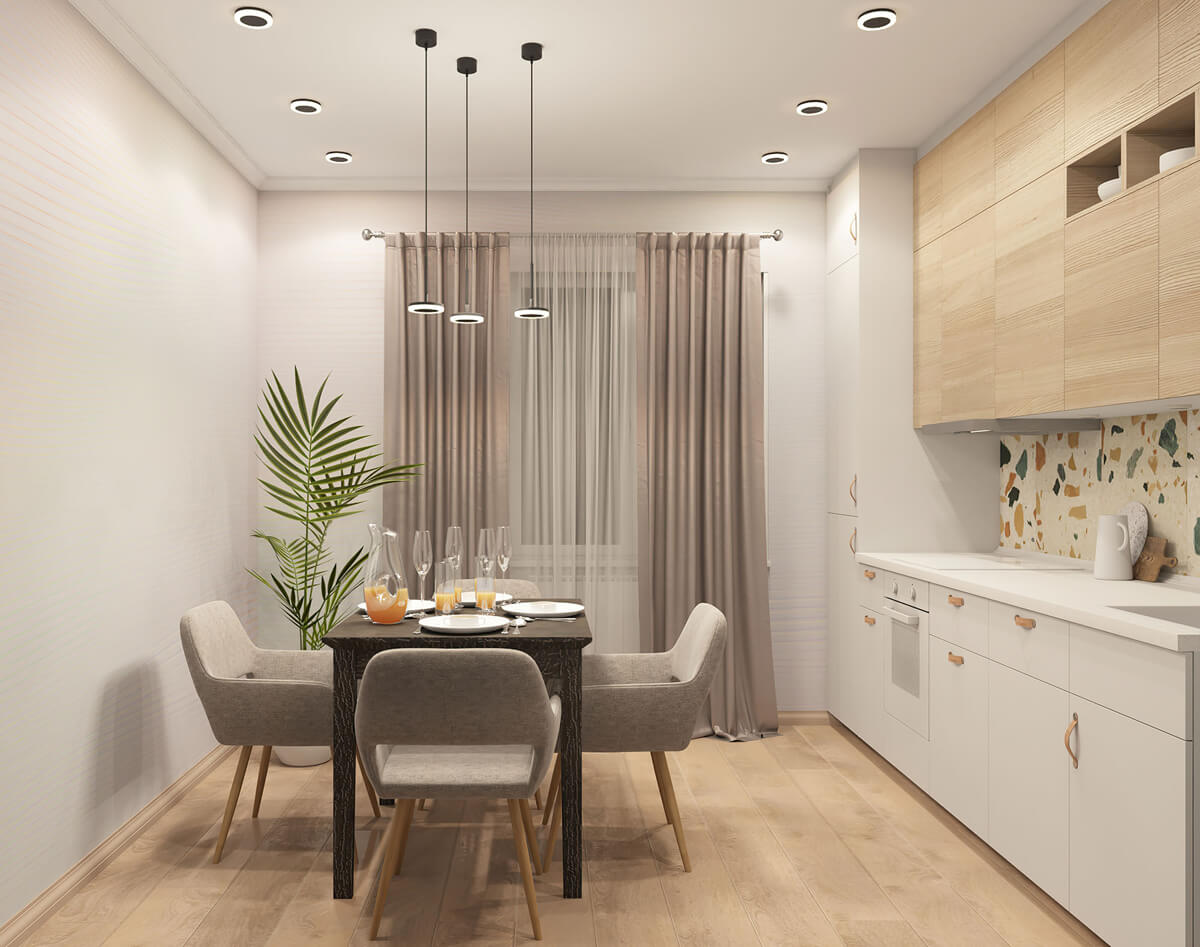 Встраиваемый светильник Denkirs DK4020-BK