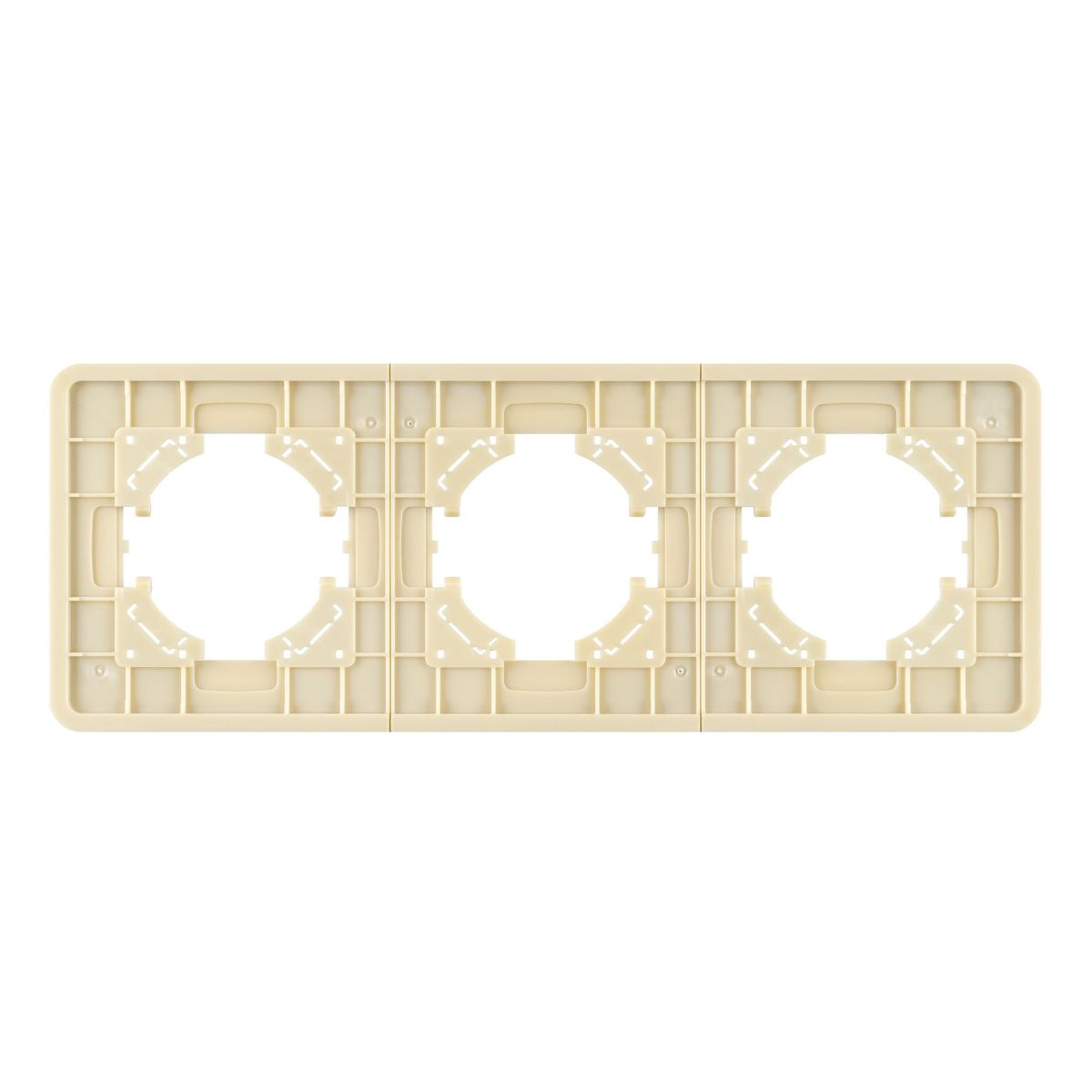 Рамка на 3 поста алюминиевая Arlight FRM-AKIRY-SFAL-3-GD 049742