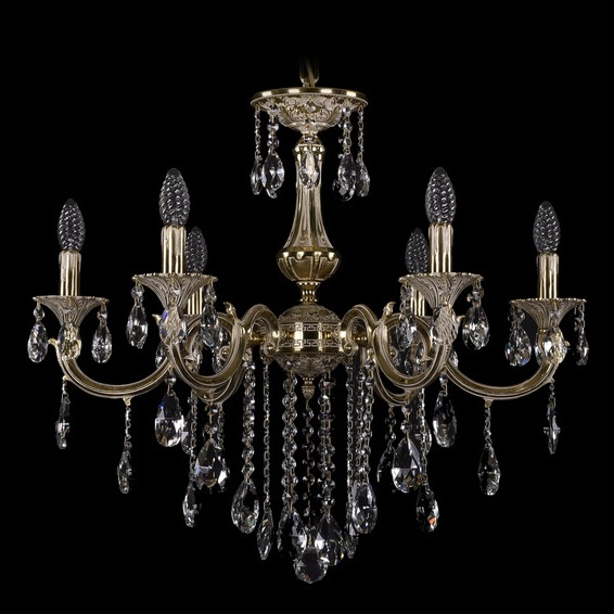 Подвесная люстра Bohemia Ivele 1702/6/250/B/GI