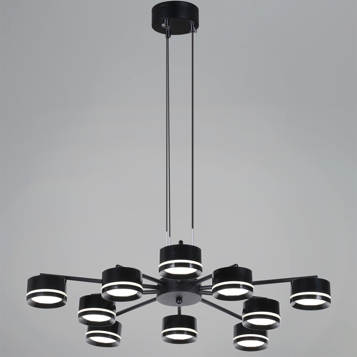 Потолочная люстра Reluce 19490-0.4-5+5 Black