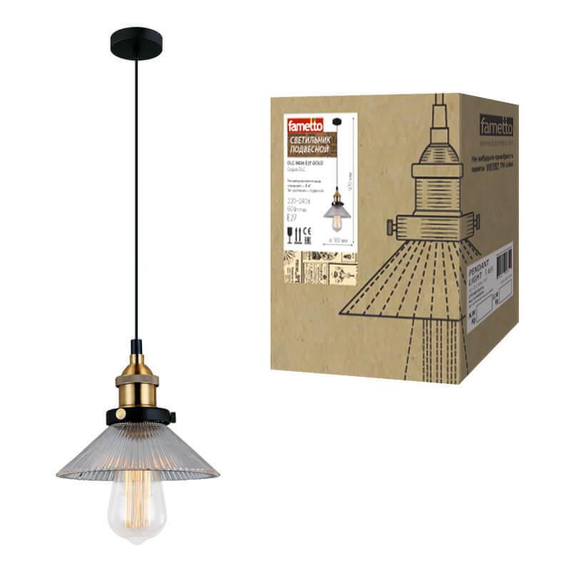 Подвесной светильник Fametto Vintage DLC-V303-1001