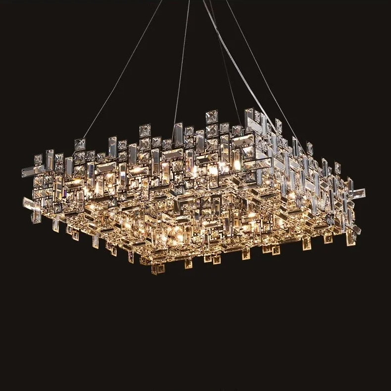 Подвесная люстра Delight Collection P7838-W80 chrome