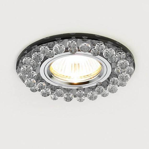 Встраиваемый светильник Ambrella Light Crystal K230 BK