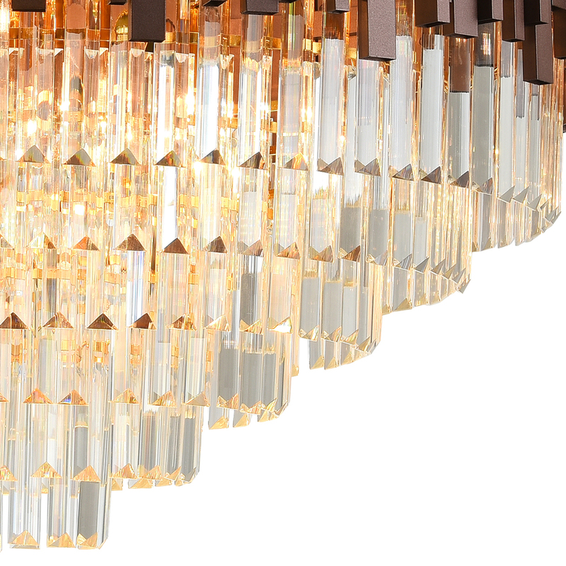 Подвесная люстра Natali Kovaltseva VERTIGO 81439/12C COBALT