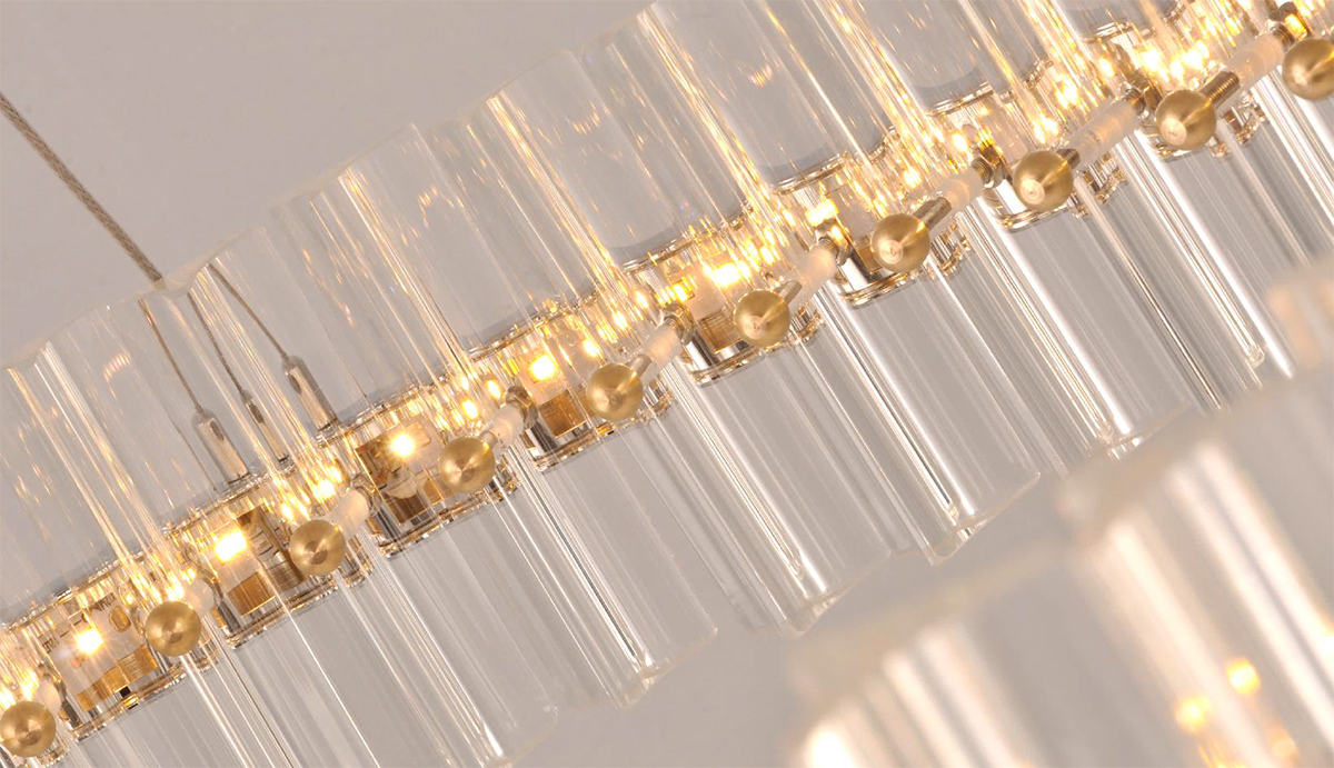 Подвесная люстра Delight Collection Saturno PG6100 chrome