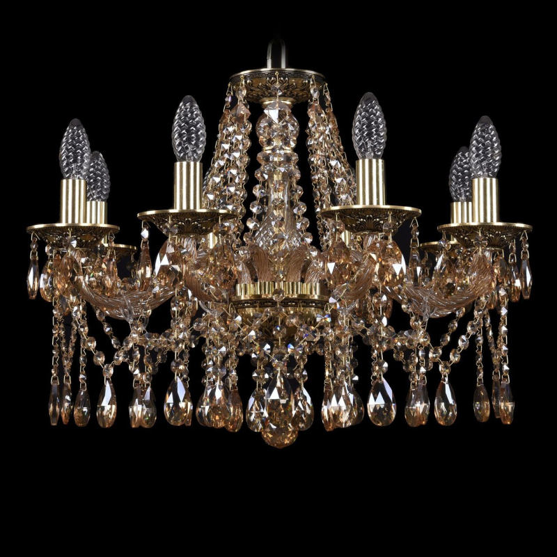 Подвесная люстра Bohemia Ivele 1613/8/200/GB/M721