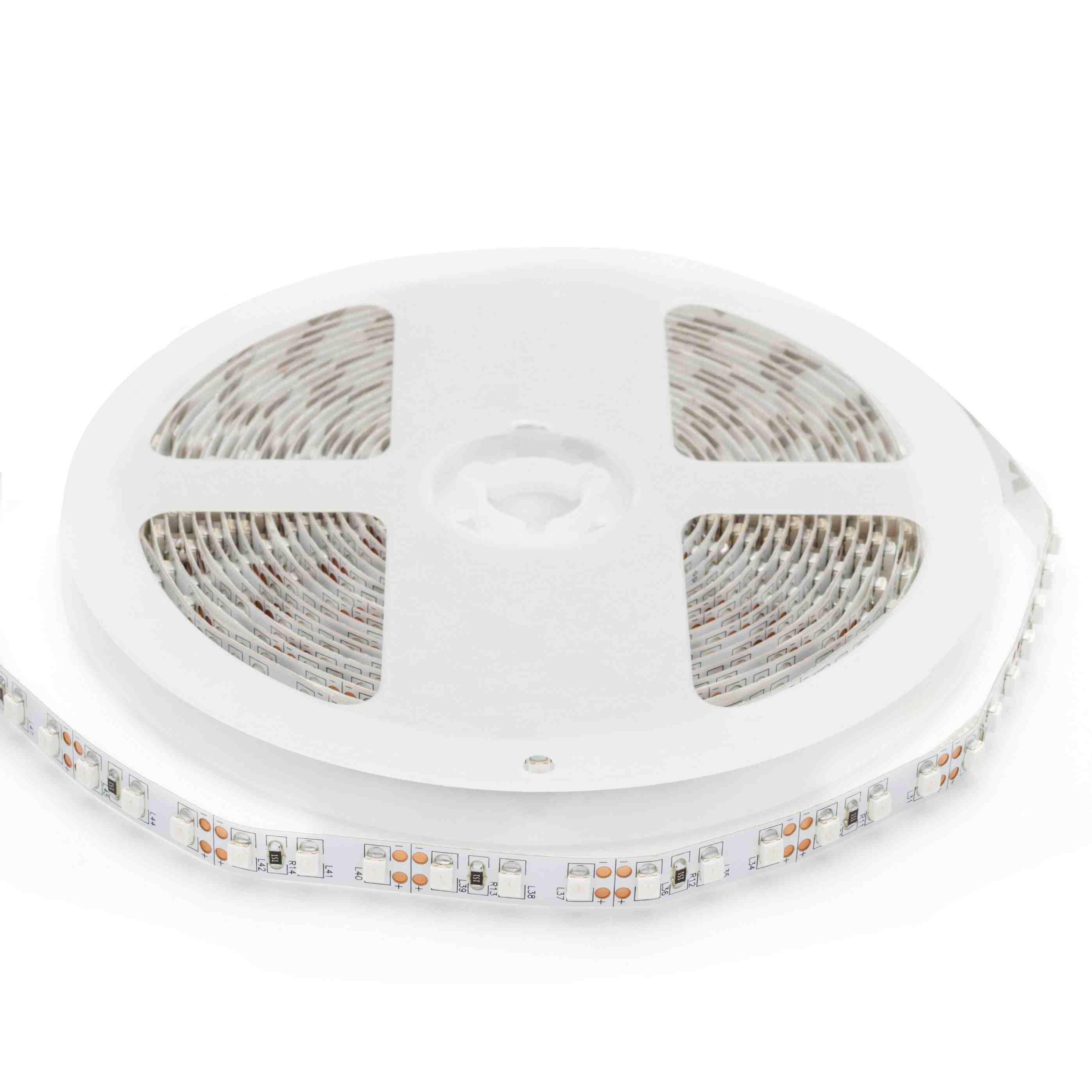 Светодиодная лента Apeyron 12В СТ 9,6Вт/м smd3528, 120д/м IP20 5м красная 00-13