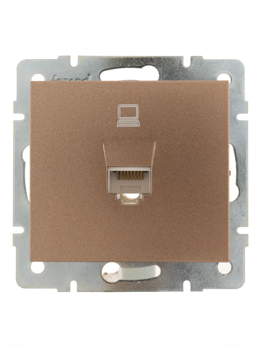 Розетка компьютерная Lezard Rain 703-3188-139