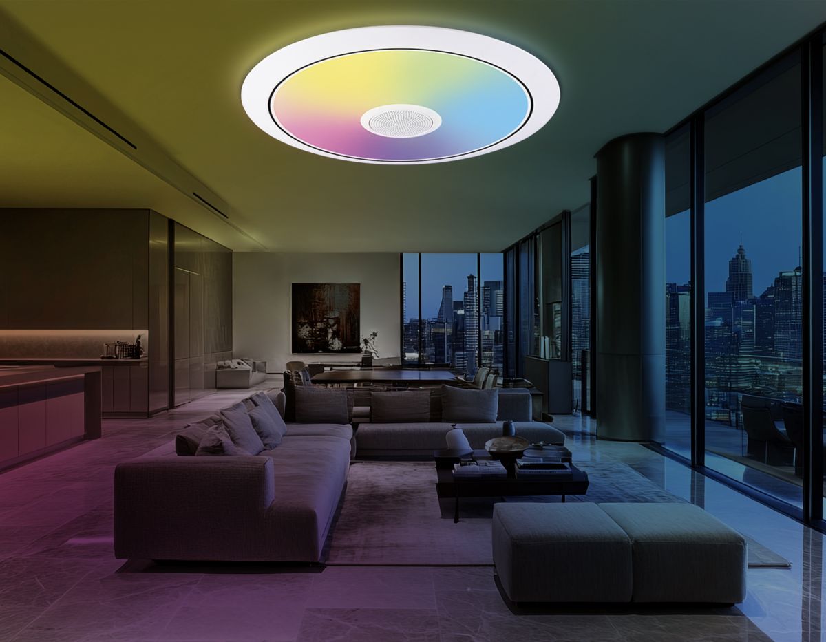 Потолочный светильник светодиодный круглый светодиодный круг Ambrella Light Orbital Dance FZ720