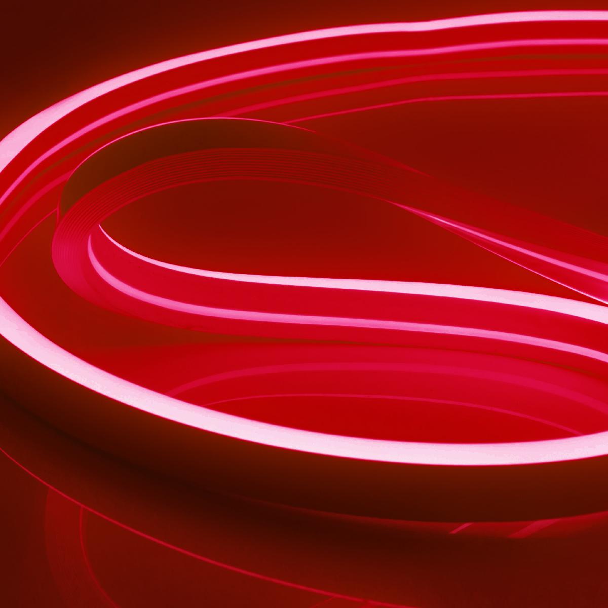 Светодиодный неон мини Apeyron 220В 6Вт/м smd2835 108д/м IP65 150Лм/м 50м красный 10-82