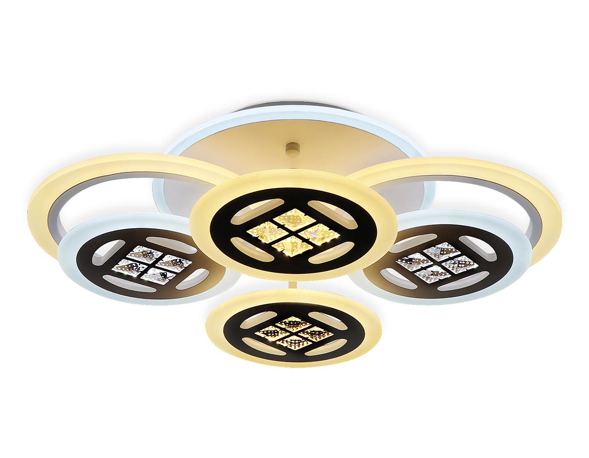 Потолочная светодиодная люстра Ambrella Light Acrylica Ice FA2951