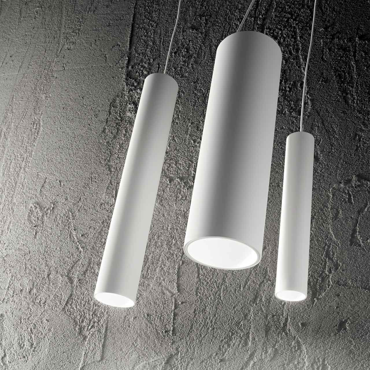 Подвесной светодиодный светильник Ideal Lux Tube SP1 Big Bianco 211749