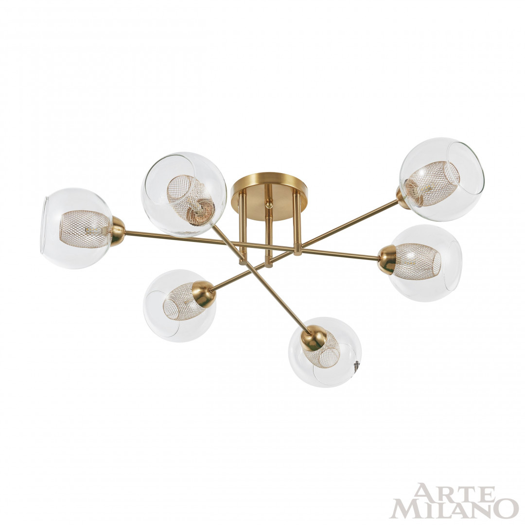 Потолочная люстра Arte Milano Neapolis 272880/6 GD