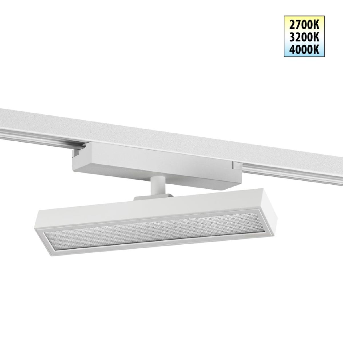 Трековый однофазный светильник с переключателем цв. температуры Novotech Port Stratus 359774