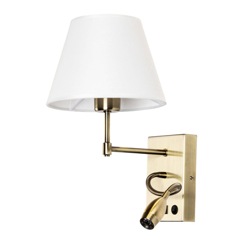 Бра на штанге Arte Lamp ELBA A2581AP-2AB