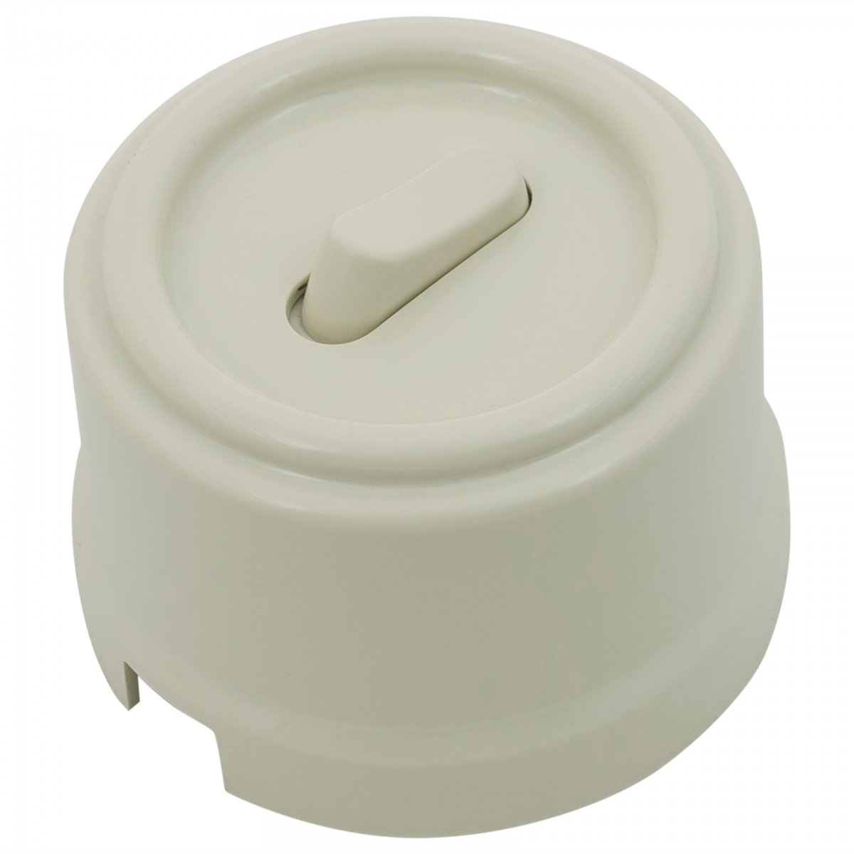 Выключатель одноклавишный Bironi 	B1-220-211-PB