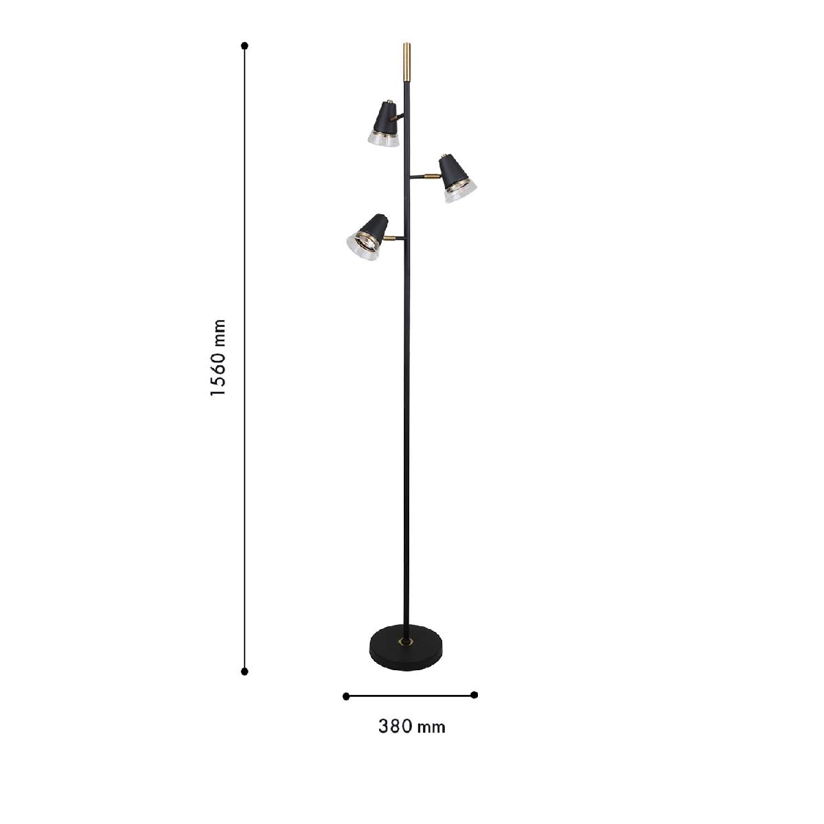 Торшер черный F-Promo Trandy 4618-3F